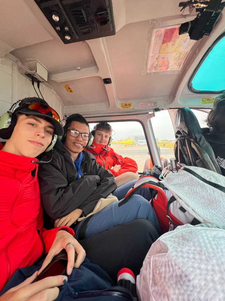 Helicopter from Kathmandu to Lukla